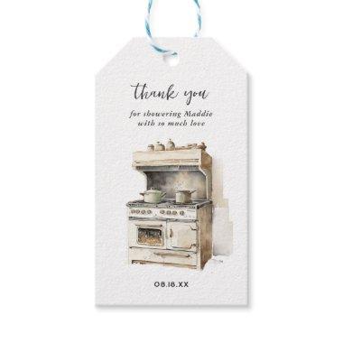 Country Kitchen | Bridal Shower Thank You Gift Tags