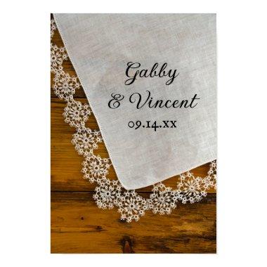 Country Lace Barn Wedding Poster