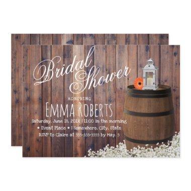 Country Wine Barrel & Lantern Floral