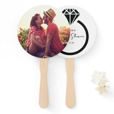 Couple Photo Modern  Hand Fan