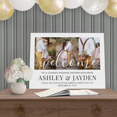 Couples  Welcome Script 3 Photo Foam Board