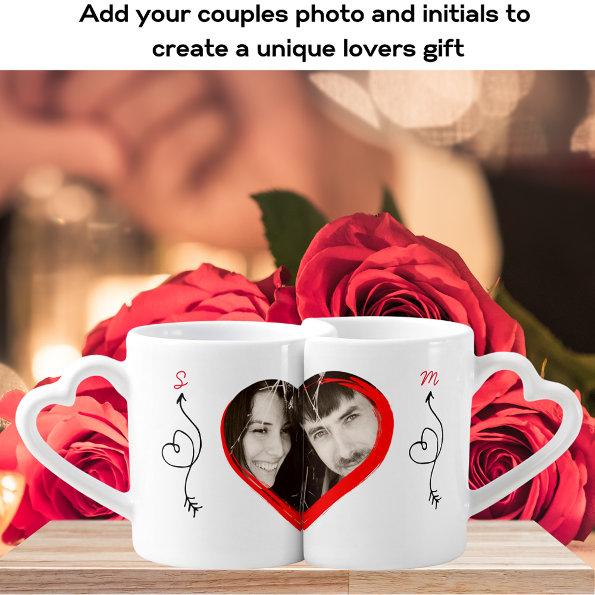 Couples PHOTO Mugs Fun Modern Unique