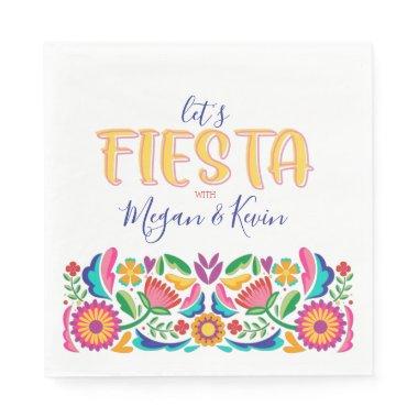 Couples Shower Fiesta Napkins