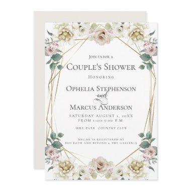 COUPLE'S SHOWER | Romantic Ivory Floral