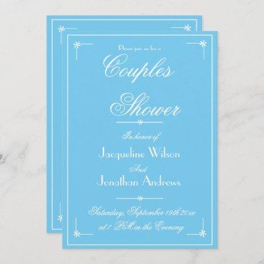 Couples Shower Spring Summer Name Date RSVP    Invitations