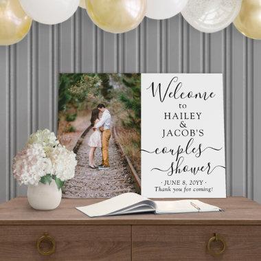 Couples Wedding Shower Welcome Script 1 Photo Foam Board