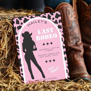 Cow Print Cowgirl Wedding Pink Bachelorette Party