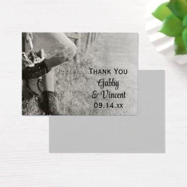 Cowgirl and Sunflowers Ranch Wedding Favor Tags