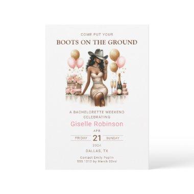 Cowgirl Rodeo Western Party Shower