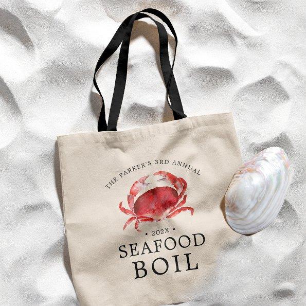 Crab/Seafood Boil | Seafood Themed Party Tote Bag