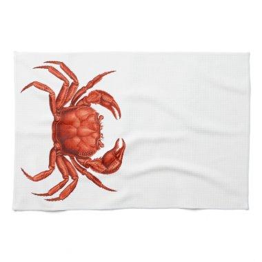 Crab Towel for a Coastal Kitchen