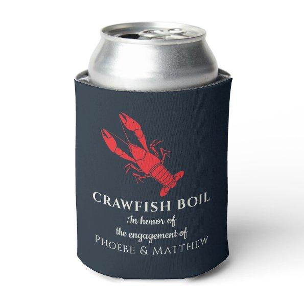 Crawfish Boil Engagement Party Can Cooler