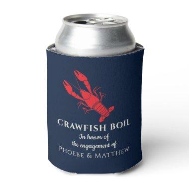 Crawfish Boil Engagement Party Celebration Can Cooler