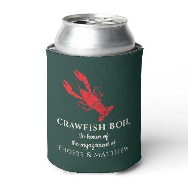 Crawfish Boil Summer Engagement Party Can Cooler