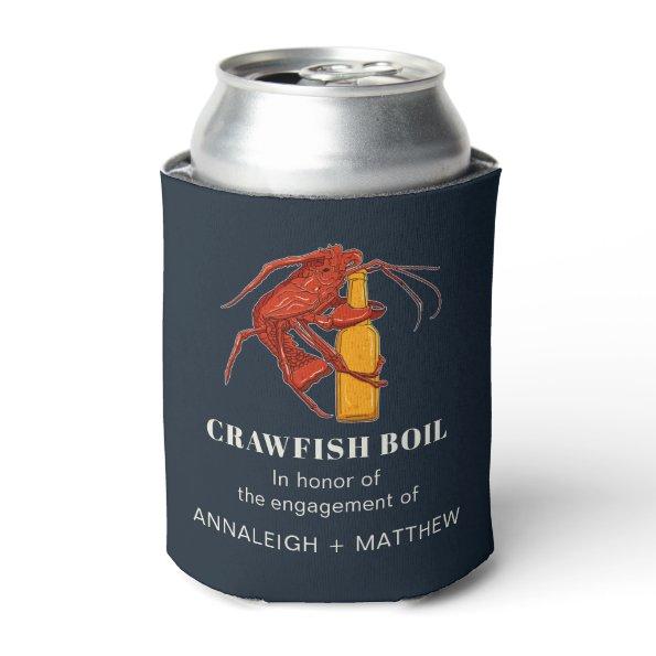 Crawfish Seafood Boil Engagement Party Can Cooler