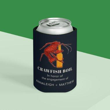 Crawfish Seafood Boil Engagement Party Can Cooler
