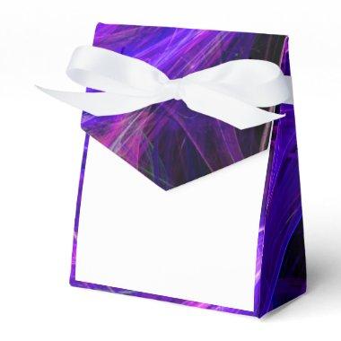 CRAZY PHOTON blue violet purple Favor Boxes