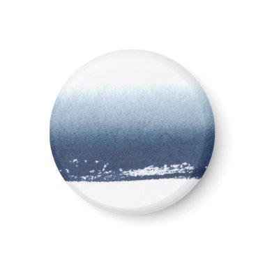 Create Own Peronalized Gift - Watercolor Navy Blue Magnet