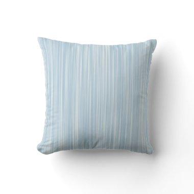Create Own Personalized Gift |Baby Blue Watercolor Throw Pillow