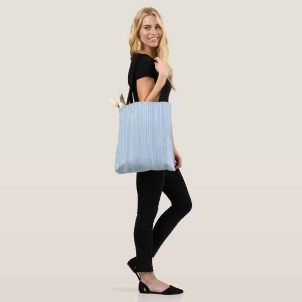 Create Own Personalized Gift |Baby Blue Watercolor Tote Bag