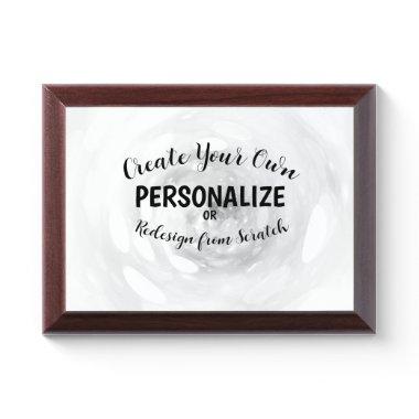 Create Your Own Award Plaque
