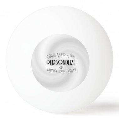 Create Your Own Custom Design Ping Pong Ball