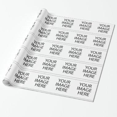 Create your own design and text wrapping paper