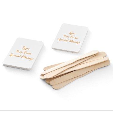 Create Your Own Engagement--Wedding Hand Fan