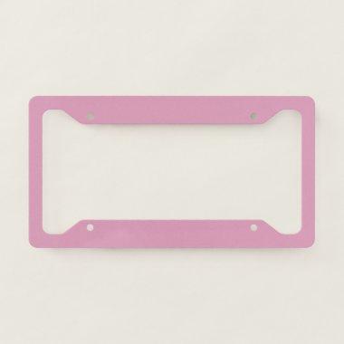 Create Your Own License Plate Frame