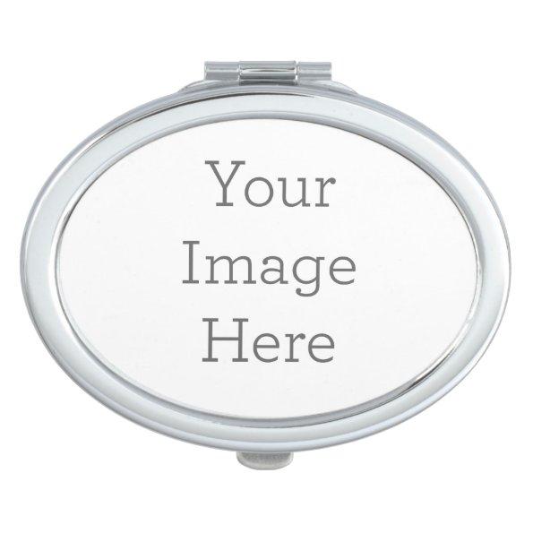 Create Your Own Oval Compact Mirror