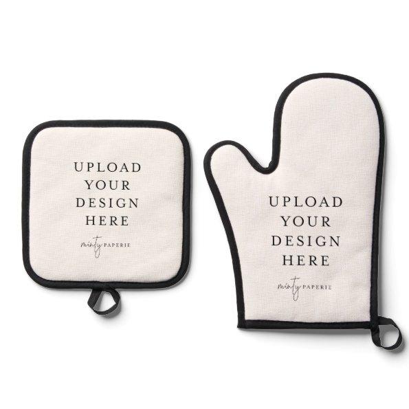 Create Your Own Oven Mitt and Pot Holder Oven Mitt & Pot Holder Set
