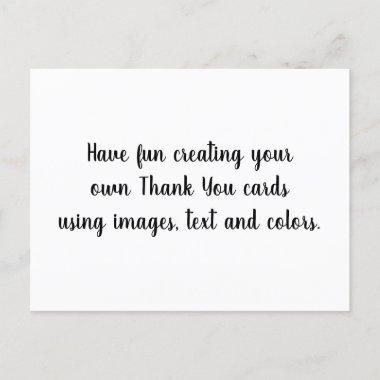 Create Your Own Personalized Customized Thank You PostInvitations