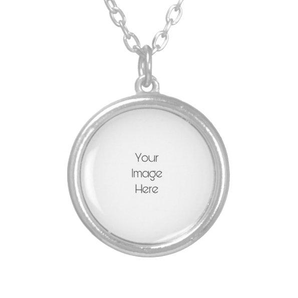 Create Your Own Personalized Silver Plated Necklace
