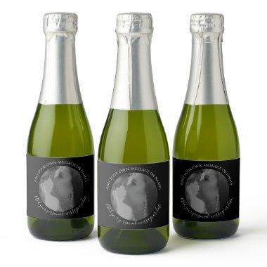 Create Your Own Photo Mini Sparkling Wine Label