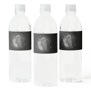 Create Your Own Photo Water Bottle Wedding Water Bottle Label