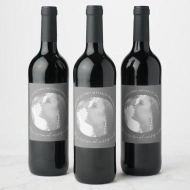 Create Your Own Photo Wine Label