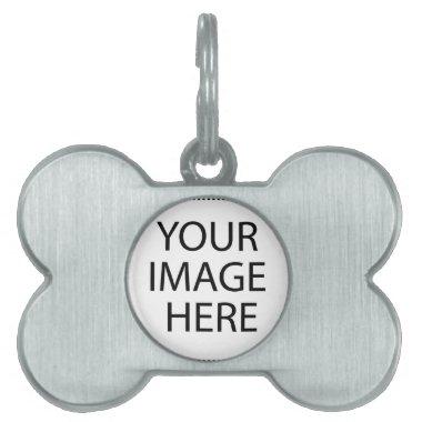 Create your own text and design :-) pet ID tag