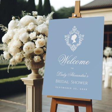 Crest Regency Powder Blue  Welcome Foam Board