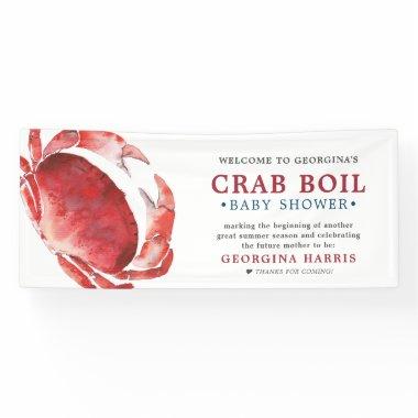 Crimson Crab| Baby Shower Banner