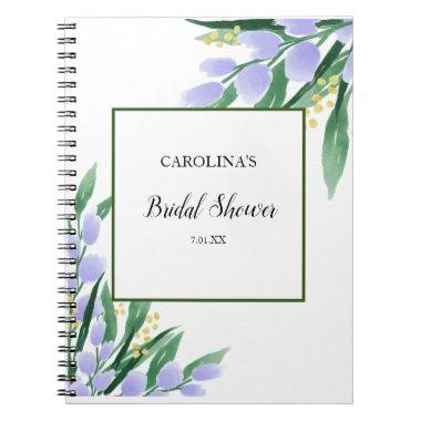Cuaderno Elegante Bridal Shower Gift List Notebook