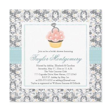 Cupcake Bridal Shower Invitations