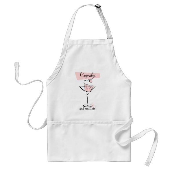 Cupcakes and Martinis! Adult Apron