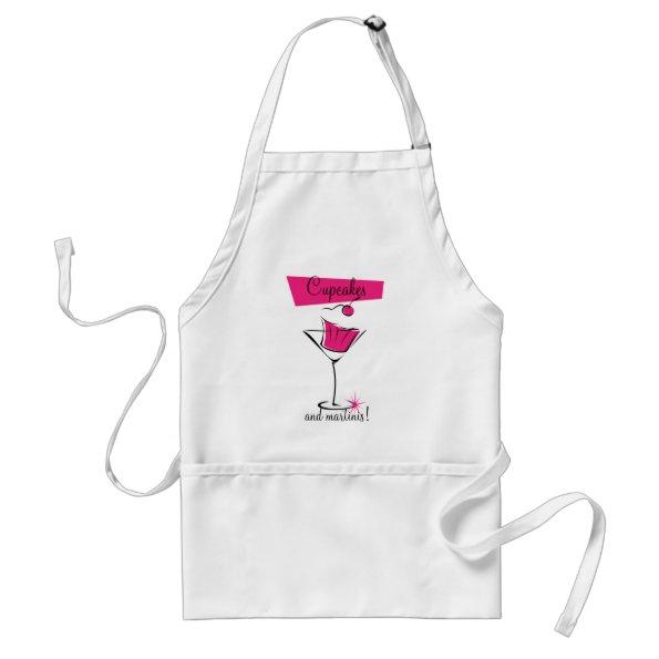 Cupcakes and Martinis! Adult Apron
