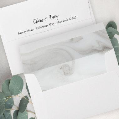 Custom 5 x 7" Wedding  Envelope