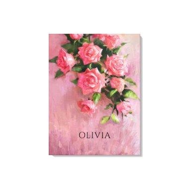 Custom A Dream in Shades of Pink Canvas Print