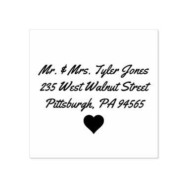 Custom Address Rubber Stamp