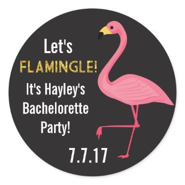 Custom Bachelorette or Bridal Shower Stickers