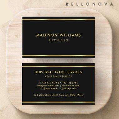 Custom Black and Gold Premium Professional Business
