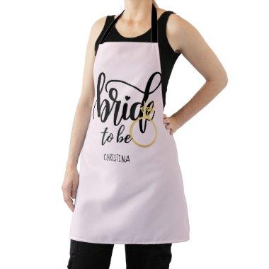 Custom Branded Bride-to-Be Bachelorette Bridal Apron