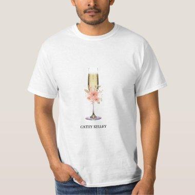 Custom Branded Brunch and Bubbly T-Shirt